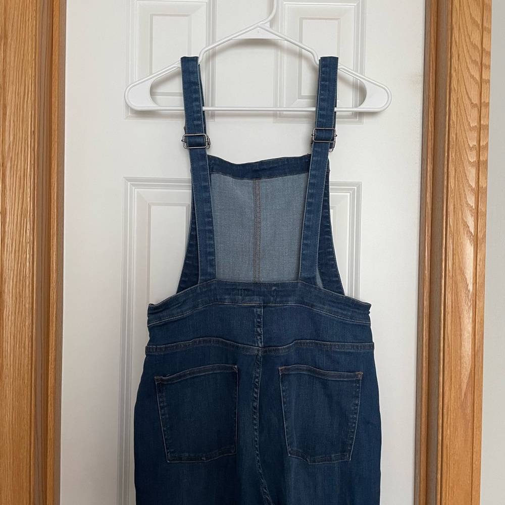 Women's Blue Denim Overalls - Picture 8 of 13
